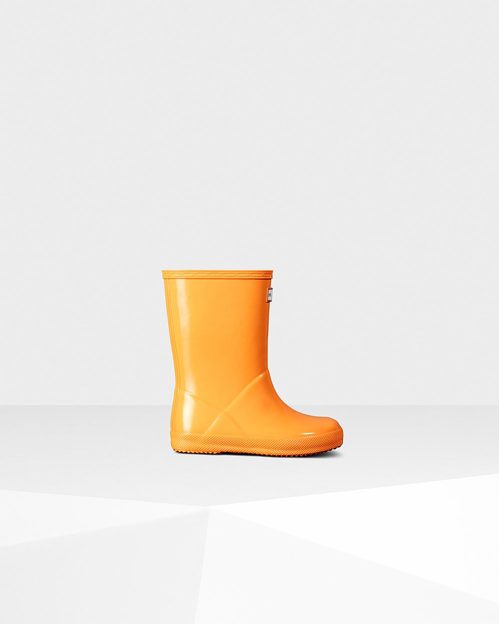 Bottes de Pluie Hunter Original First Classic Gloss Enfant Orange IEPDSAX-47